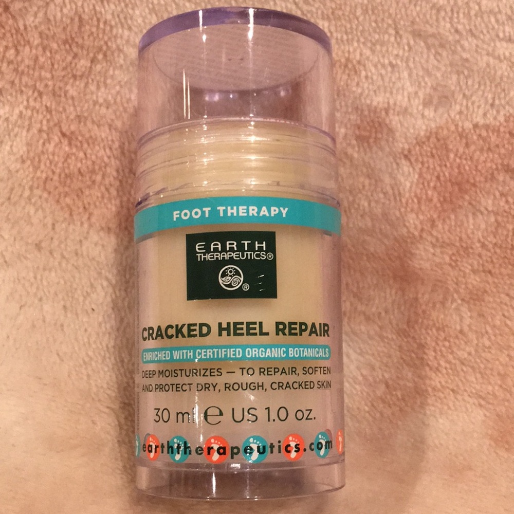 Foot Therapy Cracked Heal Repair Stick 1.0 oz NWT deep moisturizer organic